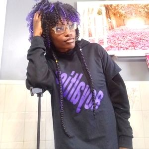 Black & Purple Royalty T shirt